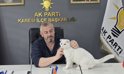 AK Parti Karesi İlçe Teşkilatı’nın patili üyesi