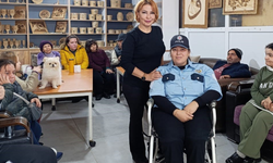 Engelli genç kızın polis olma hayali, gerçek oldu