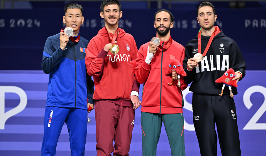 Paralimpik Oyunları'nda Milli Sporculardan çifte bayram: 5 madalya birden