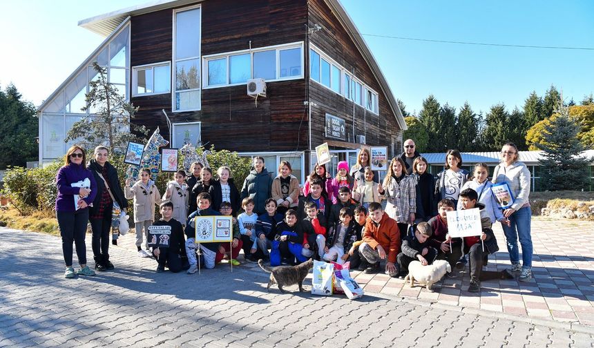 Öğrencilerden can dostlar için duyarlı proje